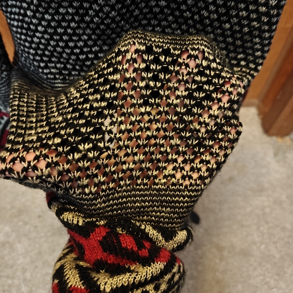 ONE WORLD Hooded Open Front Cardigan - Picture 4 of 5